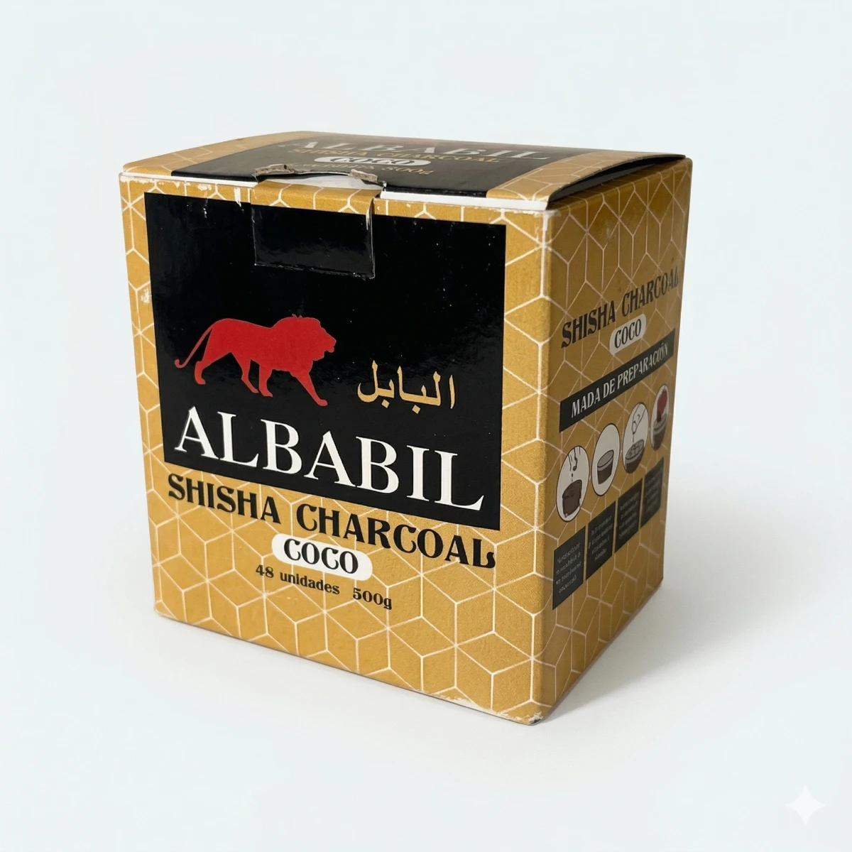 Carbón de Coco Albabil 500 gr